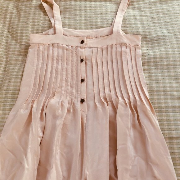 Silk Tibi soft nude color jumpsuit - Picture 3 of 9